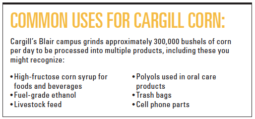 Uses for Cargill Corn Infographic