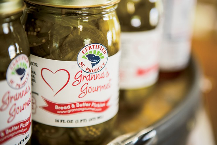 South Carolina Roadside Markets Granna's Gourmet jar