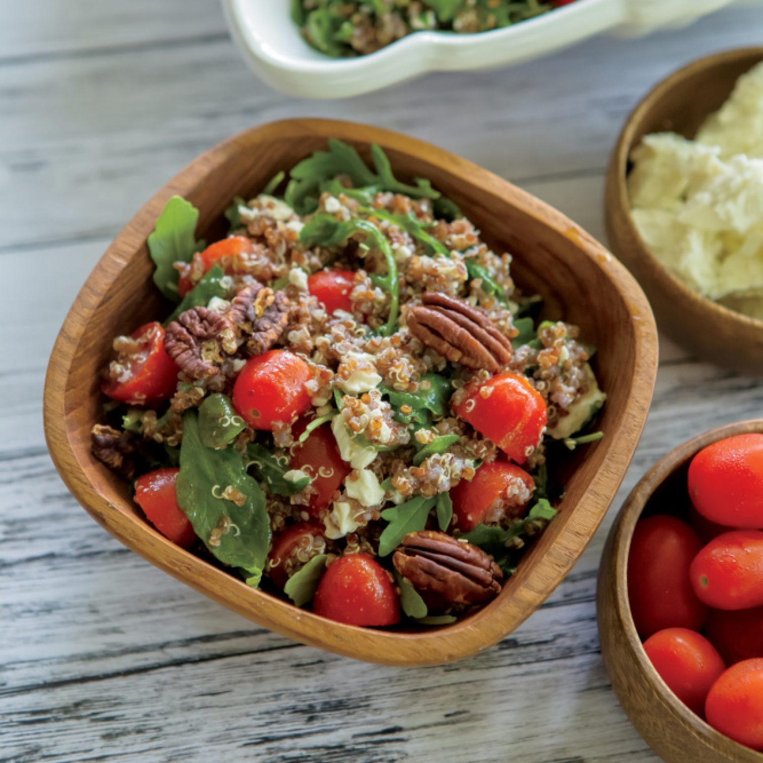 Red Quinoa Tomato Salad - Farm Flavor Recipe