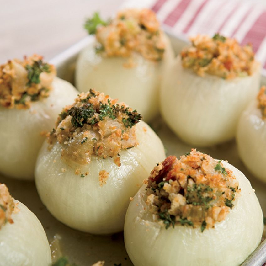 Baked Stuffed Onions