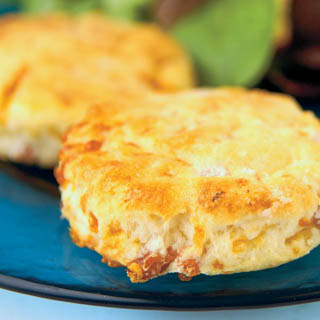 Country Ham and Cheese Biscuits recipe