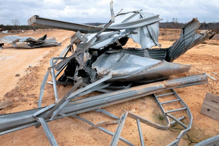 The Alabama poultry industry was hit hard by several devastating tornadoes in 2011