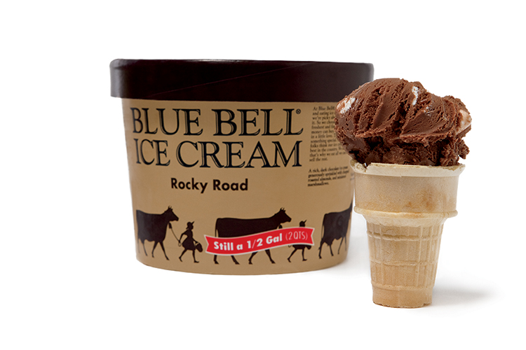 Blue Bell Ice Cream. 