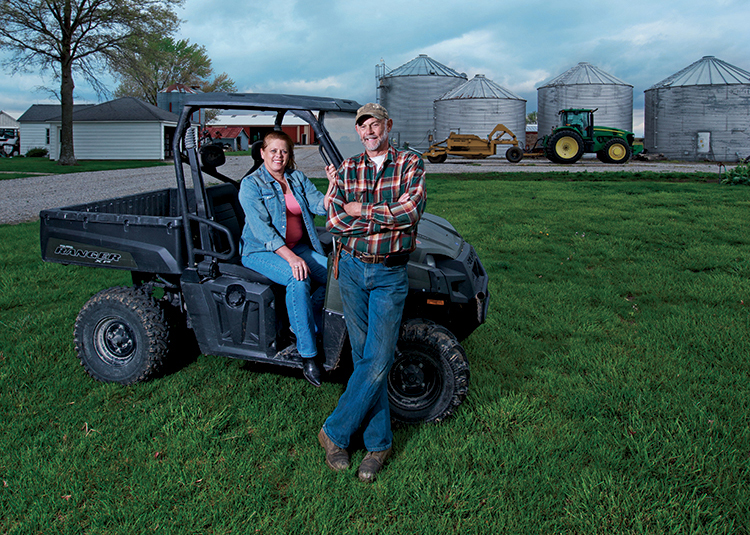 Sharon and Steve Oetting’s farm in Concordia is ASAP-certified in livestock, crops and farmstead.
