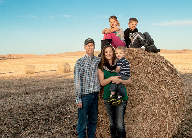 Kyle and Gina Cantrell, Nebraska family farm