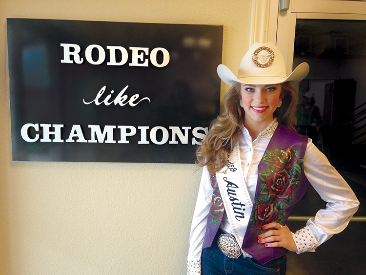 Miss Rodeo Chloe Costello, Texas