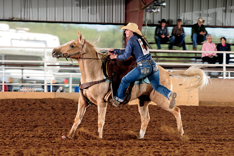 Courtney Gardner is a sophomore agribusiness major on the stock horse team at Stephen F. Austin State University.