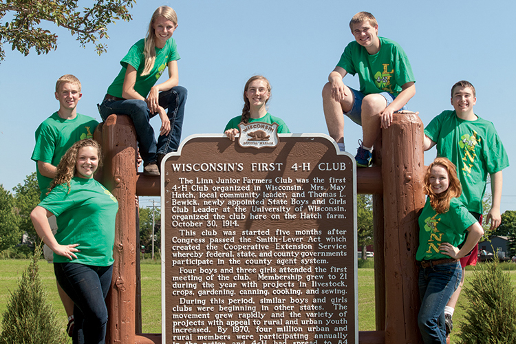 4-H Marks 100 yrs. in Wisconsin