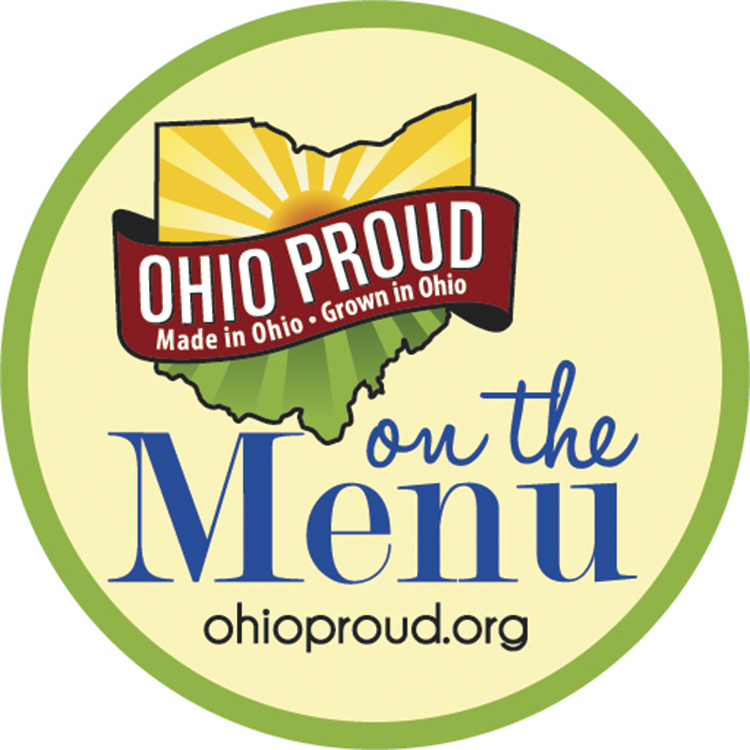 Ohio Proud on the Menu Circle