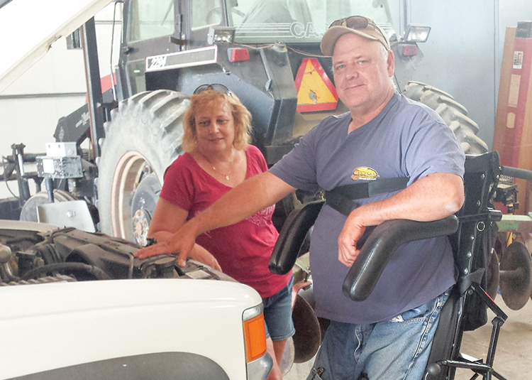 Colorado AgrAbility empowers farmers with disabilities by providing assessments for farm equipment modifications, among other activities.