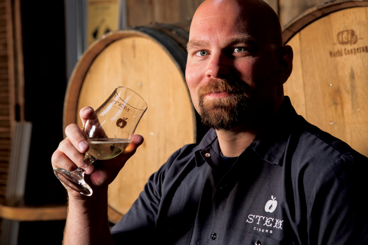 Eric Foster, co-founder of Stem Cider