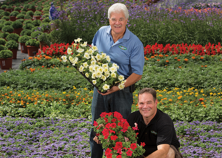 Brian Yantorno and his father, Frank, own and operate Denver’s Center Greenhouse, a Centennial Farm specializing in annuals and perennials.