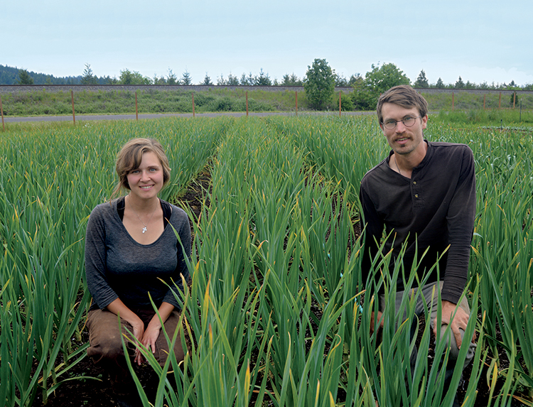 Jeremy and Ashli Mueller run a small 1.5-acre farm in Western Oregon