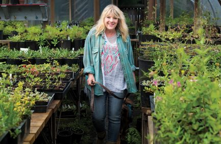 Lory Duralia specializes in native plants at her Bosky Dell Natives nursery in West Linn.