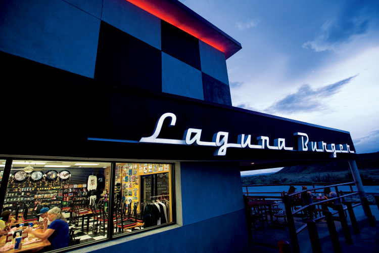 Laguna Burger located at the Route 66