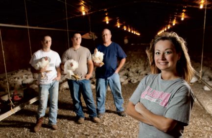 Poultry is one of Alabama's top agriculture commodities.