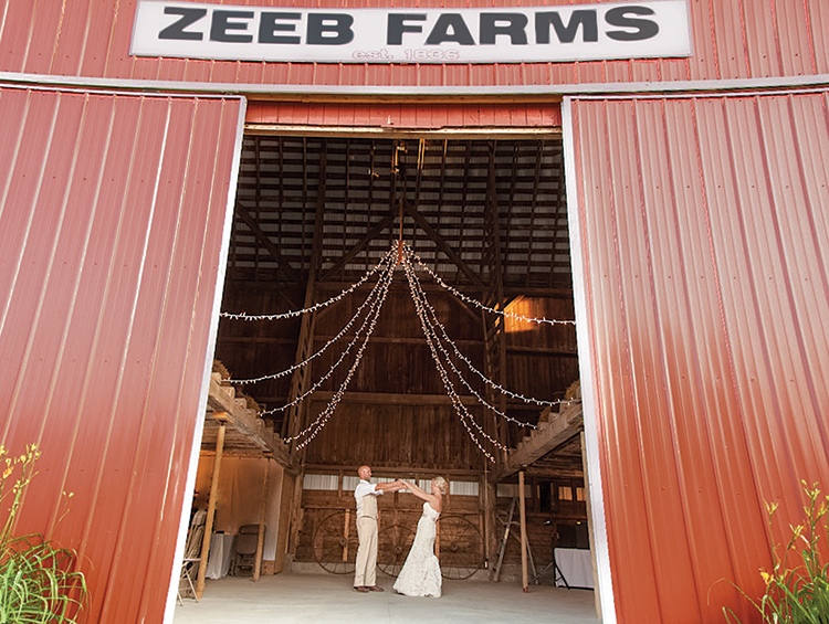 Zeeb farm wedding