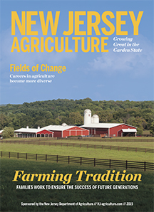New Jersey Agriculture 2015 cover