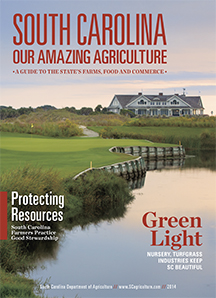 South Carolina Our Amazing Agriculture 2014 cover
