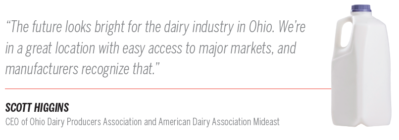 Ohio dairy pullquote