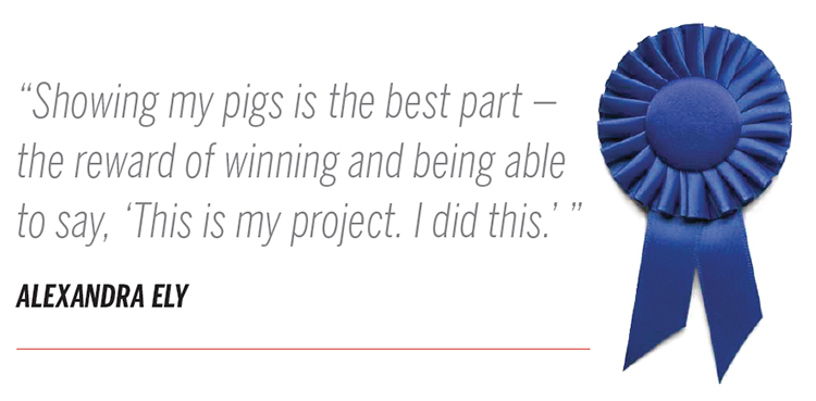 Texas young farmer quote Alexandra Ely