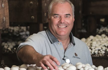 Pat Jurgensmeyer, president of J-M Farms Inc., is on a mission to provide the safest, best quality and most competitively priced mushrooms available.