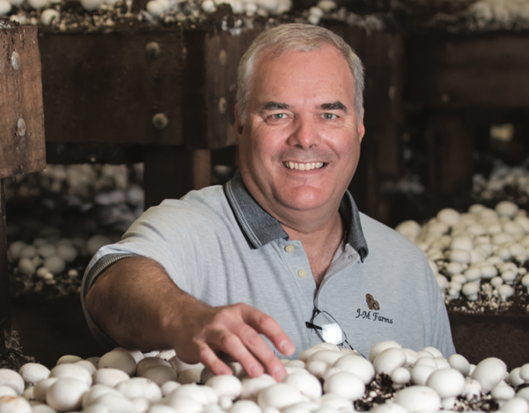 Pat Jurgensmeyer, president of J-M Farms Inc., is on a mission to provide the safest, best quality and most competitively priced mushrooms available.