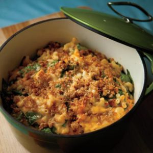 Sundried Tomato and Spinach Macaroni and Cheese