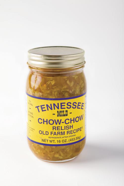 Tennessee Chow-Chow is made by Sugar Plum Foods in White House, Tennessee