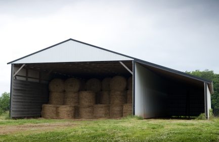 Grain Bins built with Ag Enhancement money|tn ag enhancement program