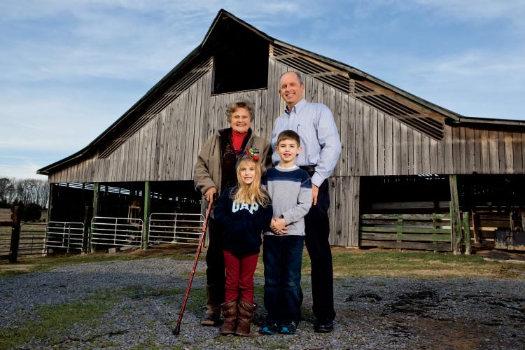 Rolling Acres Farm in Hawkins County, Tennessee has been in Lucille Ryan’s family for seven generations.