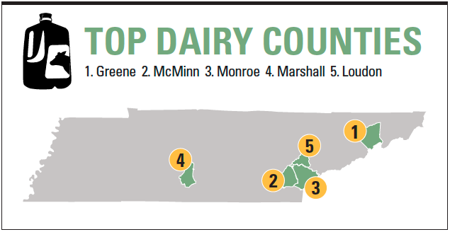 Tennessee Dairy Infographic