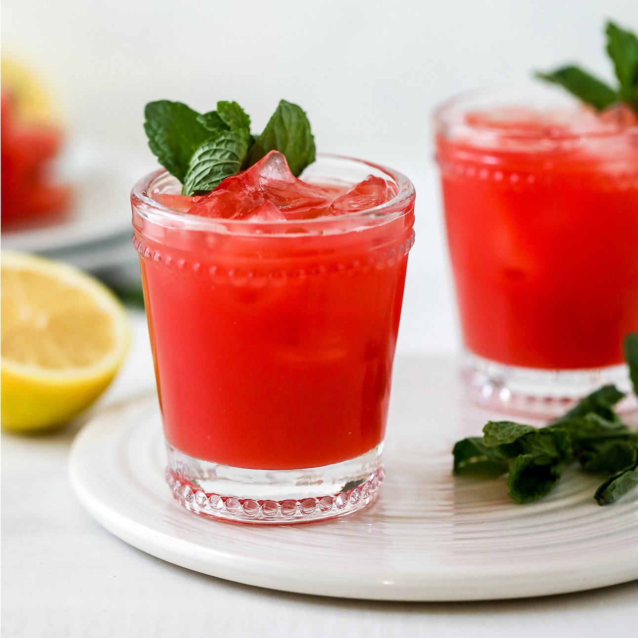 Watermelon Mint Lemonade Recipe Farm Flavor Recipe