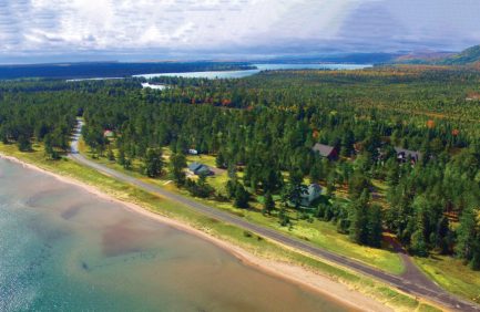 This photo is looking from the beach in Beta Gris, MI towards Lac le Belle. Upper Peninsula Agriculture