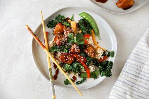 Chicken and Kale Stir-Fry