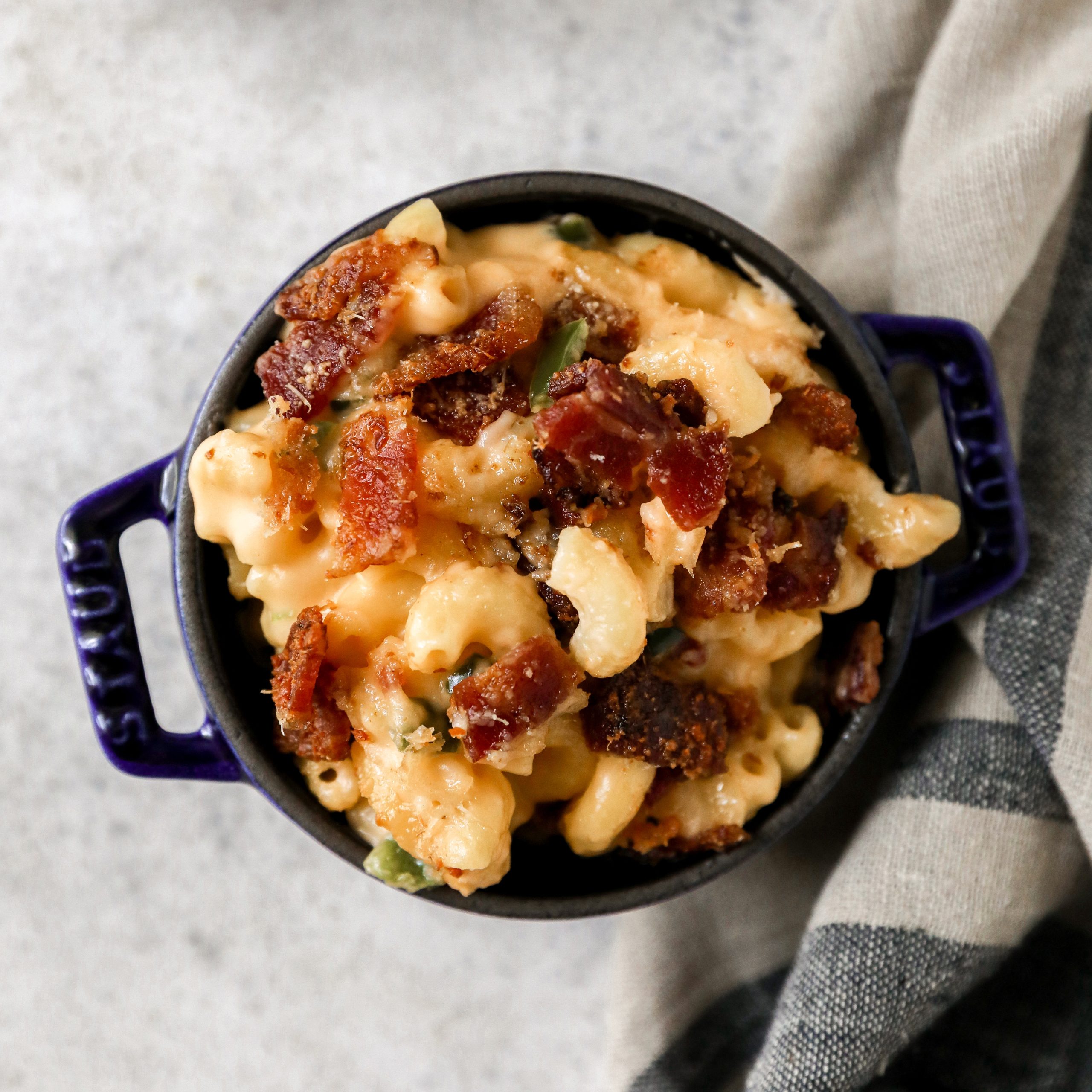 Homemade Mac and Cheese with Jalapenos and Bacon Farm Flavor Recipe