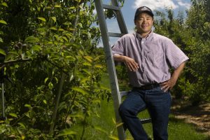 Randy Kiyokawa, owner of Kiyokawa Family Orchards