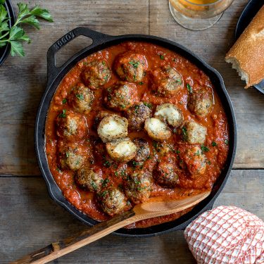 Chicken Parmesan Meatballs