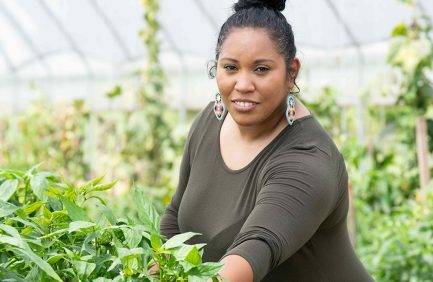 Tomika Bell is a Local Food Coordinator with Choctaw Fresh Produce