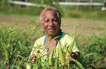 Cetta Barnhart runs Seed Time Harvest Farms in Monticello, Florida