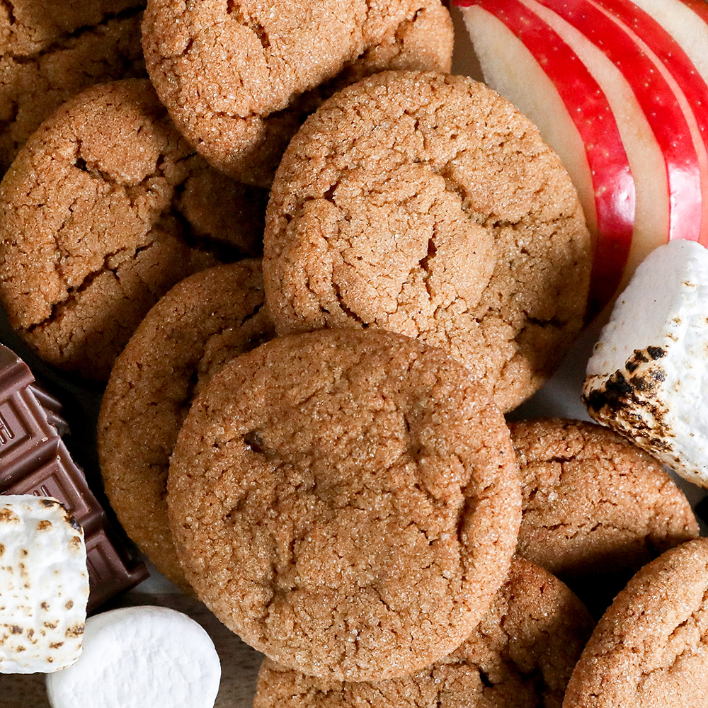 Homemade Gingersnap Cookies Recipe - Farm Flavor Recipe