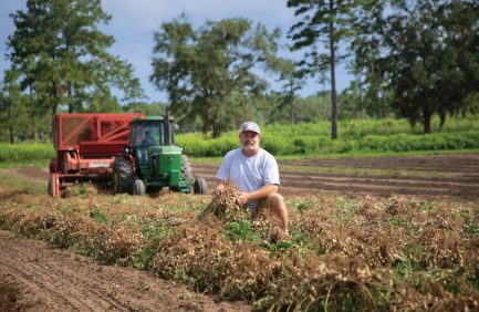 Ernest Fulford is a third-generation peanut farmer at Fulford Family Farms in Monticello, Florida.