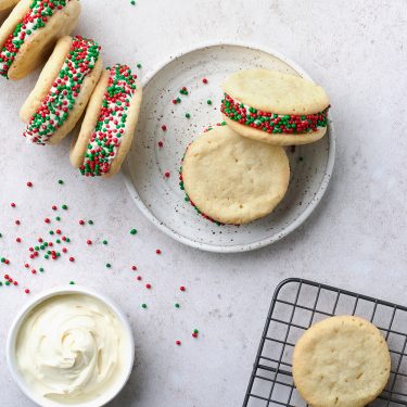 Holiday Sandwich Cookies