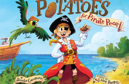 Potatoes for Pirate Pearl Cover; Children's books about agriculture