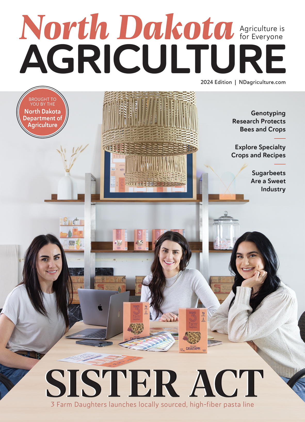 North Dakota Agriculture 2024 magazine cover