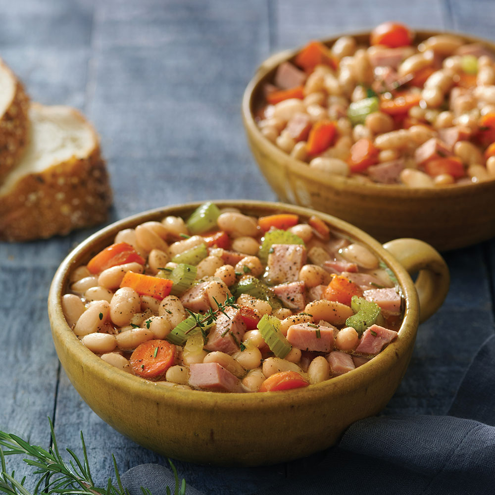 Quick Ham and White Bean Soup Recipe Farm Flavor Recipe