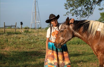 Lucille Contreras is the CEO and founder of the Texas Tribal Buffalo Project.