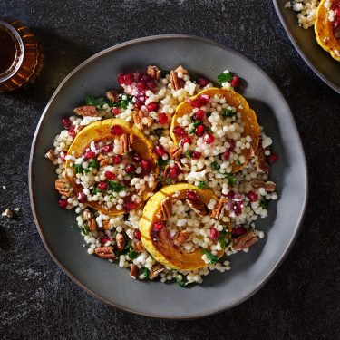 Delicata Squash Salad with Couscous and Kale