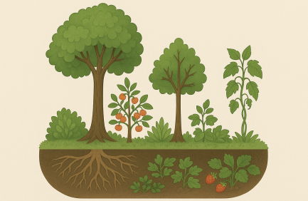 food forest layers
