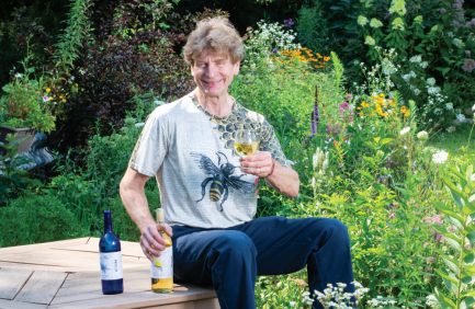 Greg Fischer owns Wild Blossom Meadery & Winery in Beverly on the South Side of Chicago.